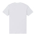 White - Back - Apoh Unisex Adult Mono Hokusai T-Shirt