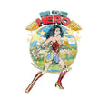 Beige - Side - Wonder Woman Unisex Adult Be The Hero T-Shirt