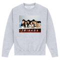 Heather Grey - Front - Friends Unisex Adult Sundays Sweatshirt