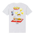 White - Back - Beavis & Butthead Unisex Adult Food T-Shirt