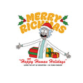Celtic Green - Side - Rick And Morty Unisex Adult Happy Human Holidays Sweatshirt