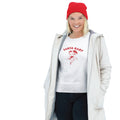 White - Side - Betty Boop Unisex Adult Outline Sweatshirt
