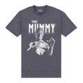 Charcoal - Front - Horror Line Unisex Adult The Mummy T-Shirt