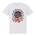 White - Front - Ren & Stimpy Unisex Adult On Tour T-Shirt