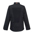 Black - Back - Portwest Mens Pro Air-Mesh Long-Sleeved Chef Jacket