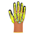Orange - Back - Portwest Unisex Adult A727 DX VHR Impact Resistant Safety Gloves