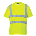 Yellow - Front - Portwest Mens Hi-Vis T-Shirt