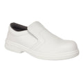 White - Front - Portwest Mens Steelite Slip-on Safety Shoes