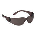 Black - Front - Portwest Wrap Around Safety Glasses