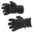 Black - Front - Portwest Mens Insulatex Fleece Winter Gloves
