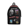 Black-White-Red - Front - RockSax Tour Iron Maiden Backpack