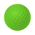Green - Back - Masters Lite Flite Foam Practice Golf Balls (Pack of 6)