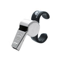 Black-Silver - Front - Acme Thunderer 58.5 Brass Finger Whistle