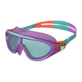 Purple-Yellow - Front - Speedo Childrens-Kids Rift Swimming Goggles
