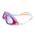 Purple-Yellow - Side - Speedo Childrens-Kids Rift Swimming Goggles