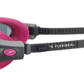 Pink-Smoke - Lifestyle - Speedo Womens-Ladies Futura Biofuse Flexiseal Swimming Goggles