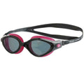Pink-Smoke - Front - Speedo Womens-Ladies Futura Biofuse Flexiseal Swimming Goggles