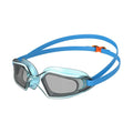 Blue-Smoke - Front - Speedo Childrens-Kids Hydropulse Swimming Goggles
