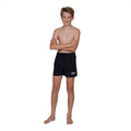 Black - Side - Speedo Boys Essential Swim Shorts