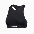 Black - Pack Shot - Puma Womens-Ladies Racerback Bikini Top