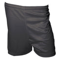 Black - Front - Precision Childrens-Kids Micro-Stripe Football Shorts