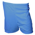Royal Blue - Front - Precision Childrens-Kids Micro-Stripe Football Shorts