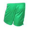 Green - Back - Precision Unisex Adult Micro-Stripe Football Shorts