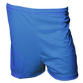 Royal Blue - Front - Precision Unisex Adult Micro-Stripe Football Shorts
