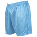 Sky Blue - Back - Precision Unisex Adult Micro-Stripe Football Shorts