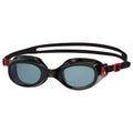 Red-Smoke - Front - Speedo Unisex Adult Futura Classic Swimming Goggles