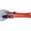 Red-Clear - Side - Speedo Childrens-Kids Futura Classic Swimming Goggles