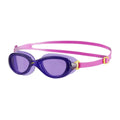 Purple-Pink - Front - Speedo Childrens-Kids Futura Classic Swimming Goggles