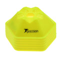 Fluorescent Yellow - Front - Precision Pro HX Saucer Cones (Pack of 50)