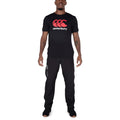 Black-White-Red - Pack Shot - Canterbury Mens Logo T-Shirt