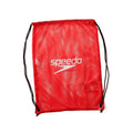 Red - Back - Speedo Wet Kit Mesh Drawstring Bag