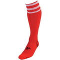 Red-White - Front - Precision Childrens-Kids Pro Football Socks