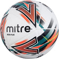 White-Black-Orange - Side - Mitre Delta Plus Match Football