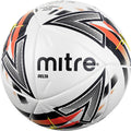White-Black-Orange - Front - Mitre Delta One Match Football