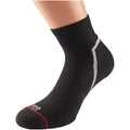 Black - Back - 1000 Mile Womens-Ladies QTR Active Socks