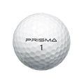 White - Front - Masters Prisma Titanium Golf Balls (Pack of 12)