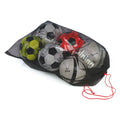 Black - Front - Precision Mesh 10 Ball Football Bag