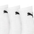 White - Side - Puma Unisex Adult Crew Socks (Pack of 3)