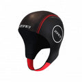 Black-Red - Front - Zone3 Neoprene Swim Cap