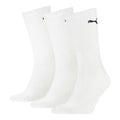 White - Back - Puma Unisex Adult Crew Sports Socks (Pack of 3)