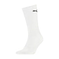 White - Front - Puma Unisex Adult Crew Sports Socks (Pack of 3)