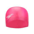 Pink - Front - Speedo Unisex Adult Moulded Silicone Swimming Cap