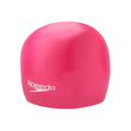 Pink - Back - Speedo Unisex Adult Moulded Silicone Swimming Cap