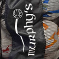 Black - Back - Murphys Mesh Football Bag
