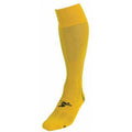 Yellow - Front - Precision Unisex Adult Pro Plain Football Socks