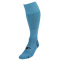 Sky Blue - Front - Precision Unisex Adult Pro Plain Football Socks